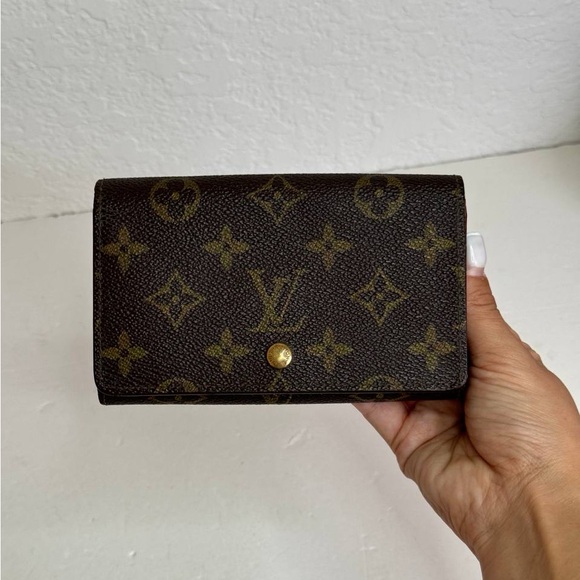 Louis Vuitton Porte Monnaie Tresor Monogram Bifold Wallet RA0963 - Picture 1 of 15